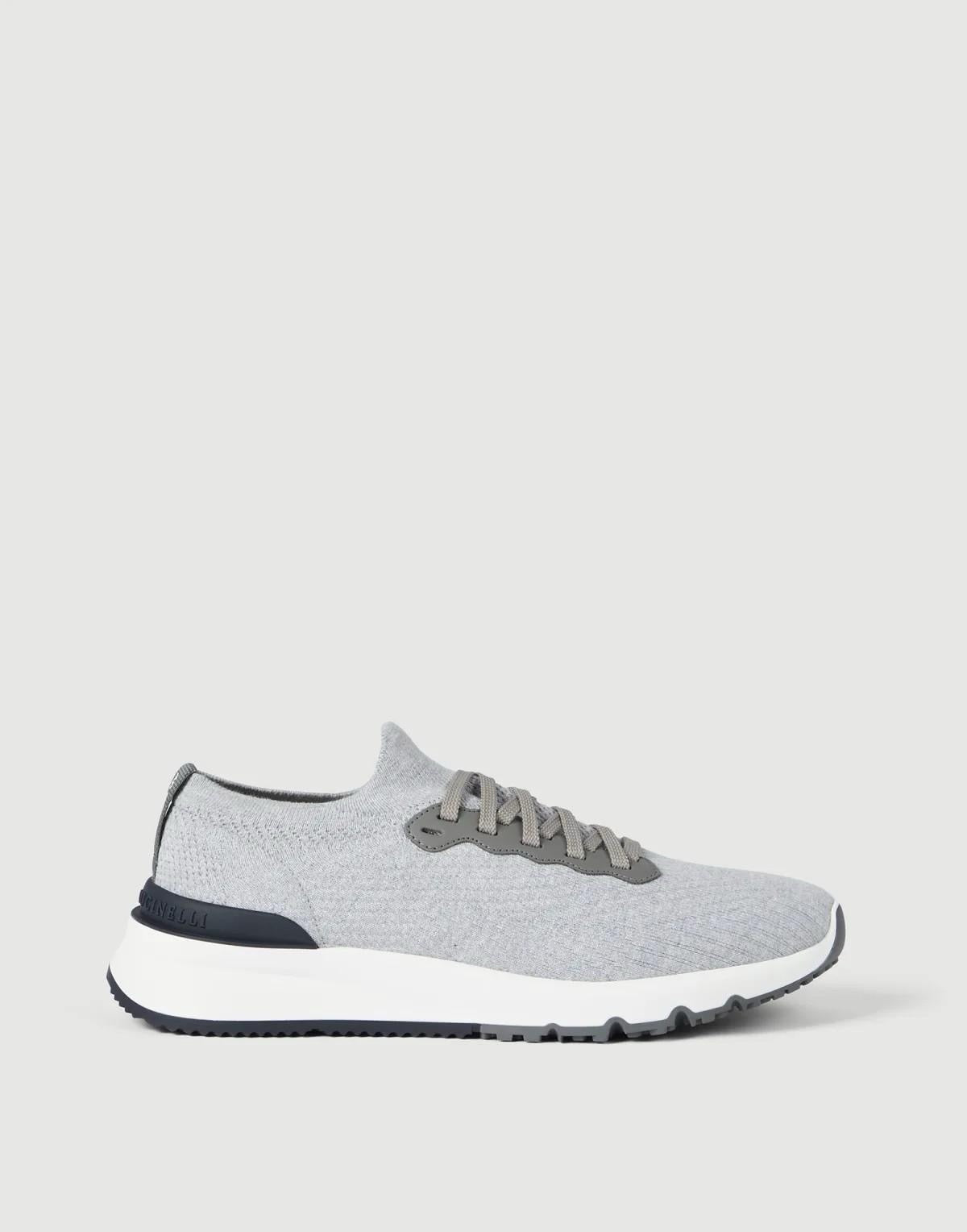 Brunello Cucinelli Men’s BC Sneakers – Grey