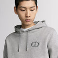 Christian Dior CD Icon Hooded Sweatshirt – Grey