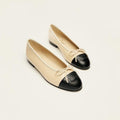 CHANEL Women’s Ballet Flats – Beige