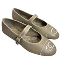 CHANEL Women’s Ballet Flats – Green