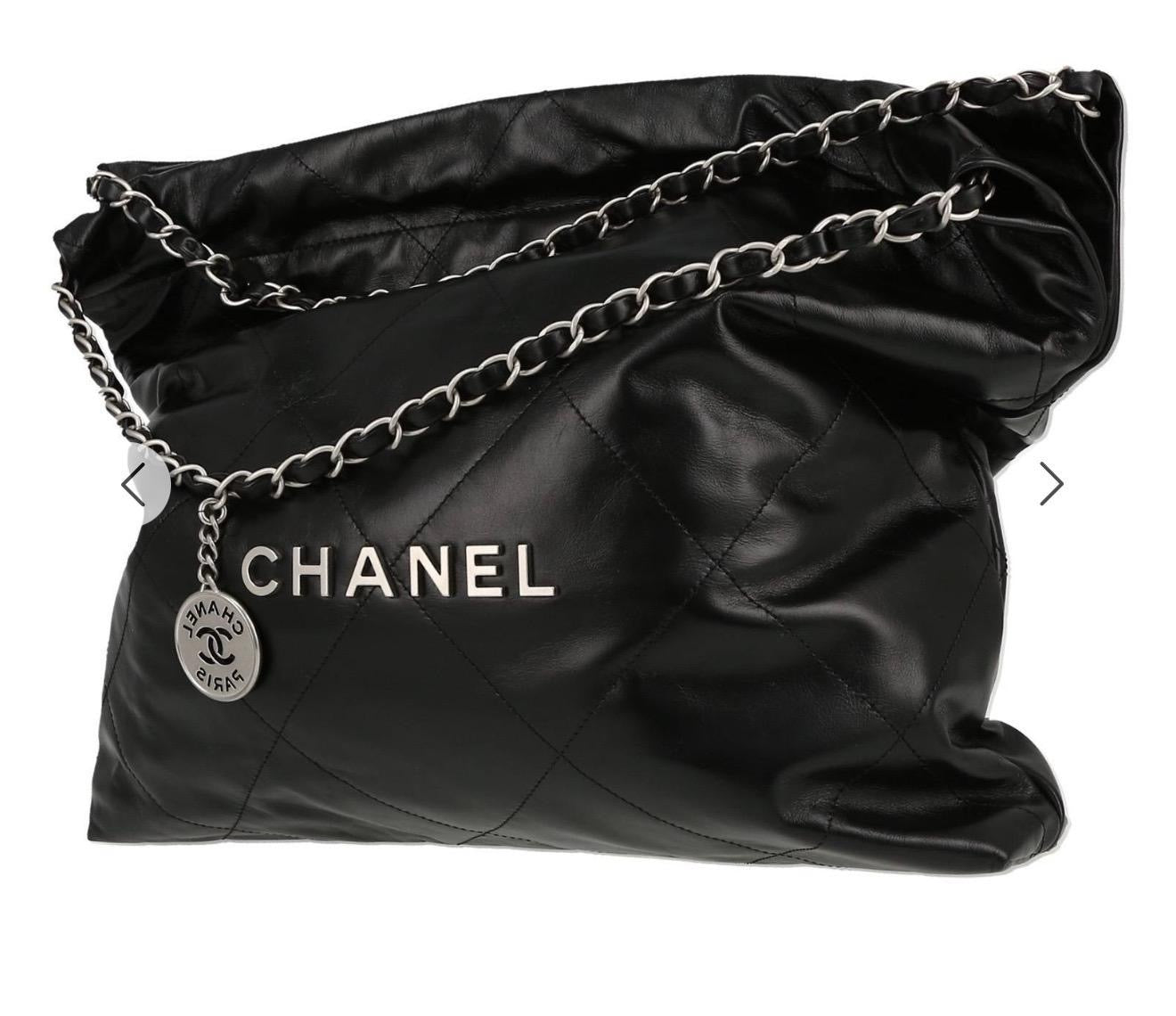CHANEL Women’s Chanel 22 Small Hand Bag – Black