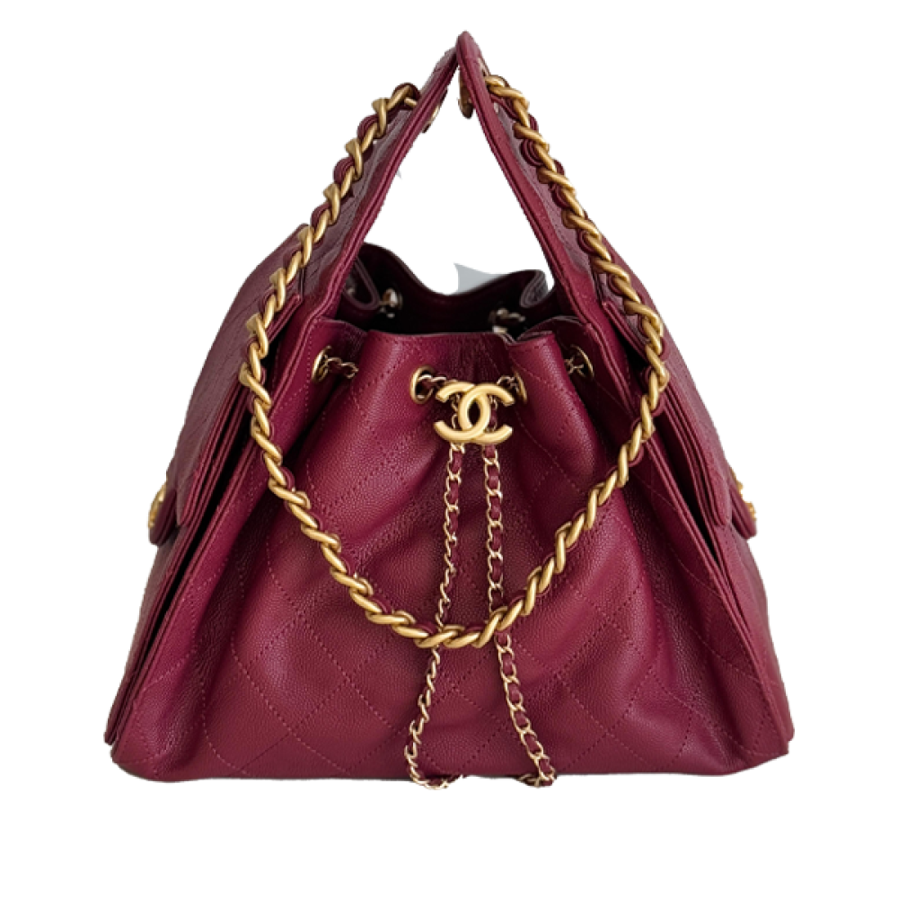 CHANEL Women’s Chanel 25 Small Hand Bag – Red