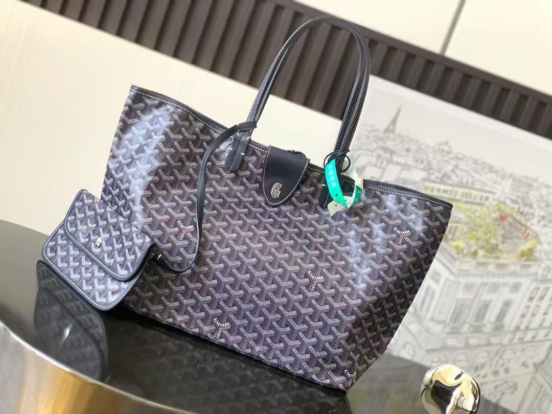Goyard Women’s Saint Louis GM Bag – Blue