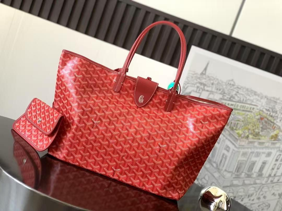 Goyard Women’s Saint Louis GM Bag – Red