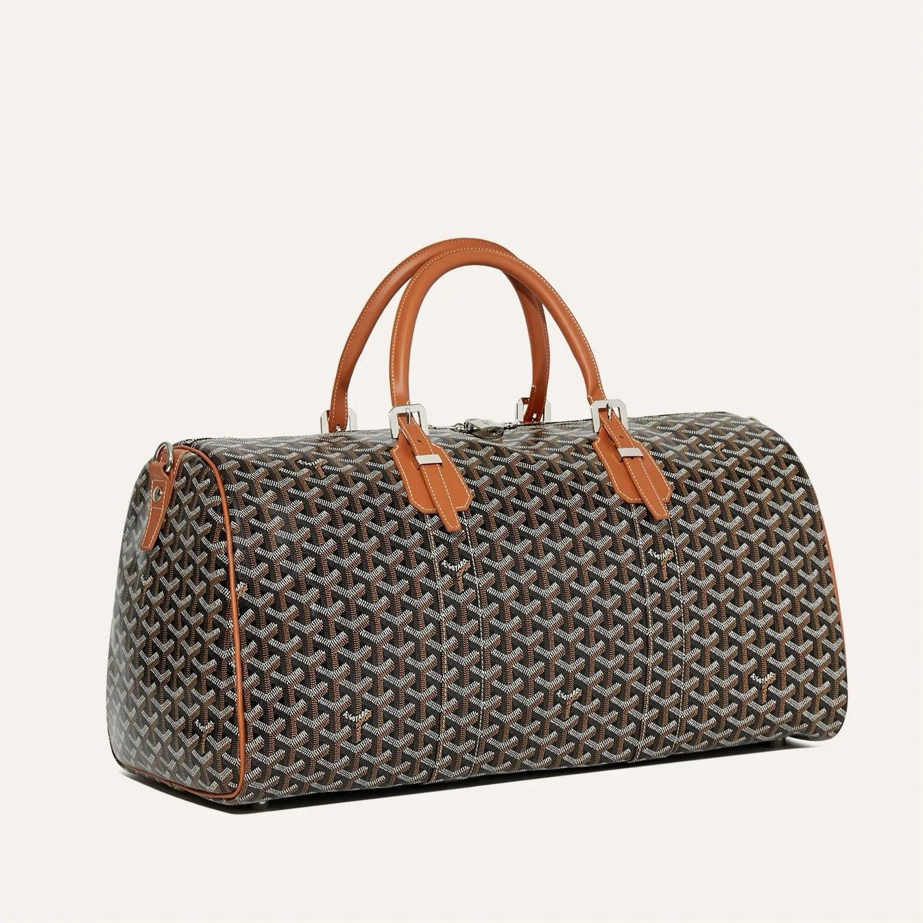GOYARD Boston 50 Travel Bag – Tan