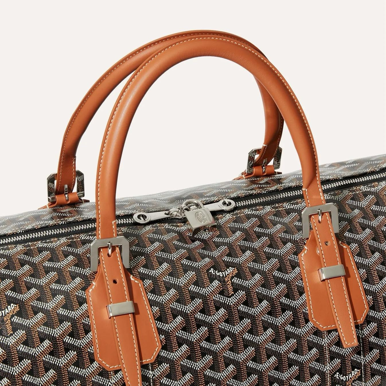 GOYARD Boston 50 Travel Bag – Tan