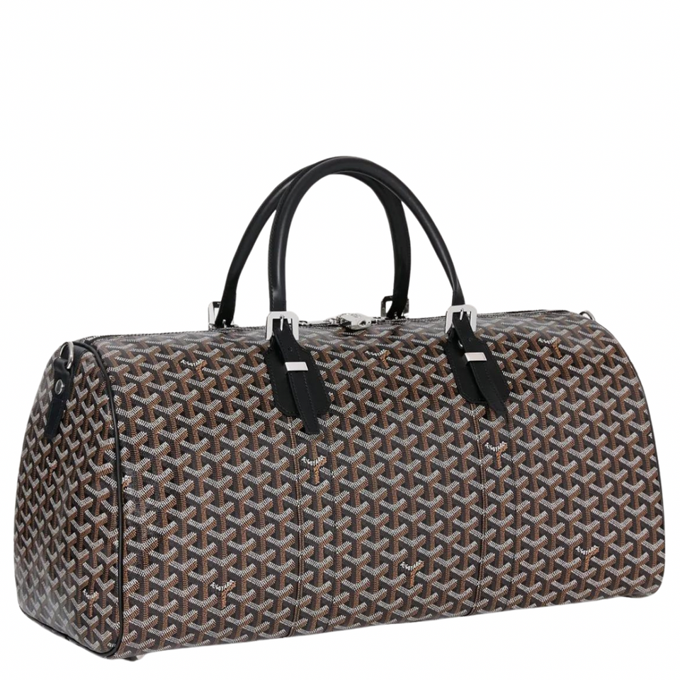 GOYARD Boston 50 Travel Bag – Black