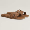Hermes Women’s Oran Sandals – Brown