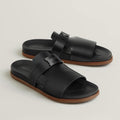 Hermes Men’s Jaures Sandals – Black