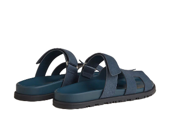 Hermes Chypre Sandals – Blue