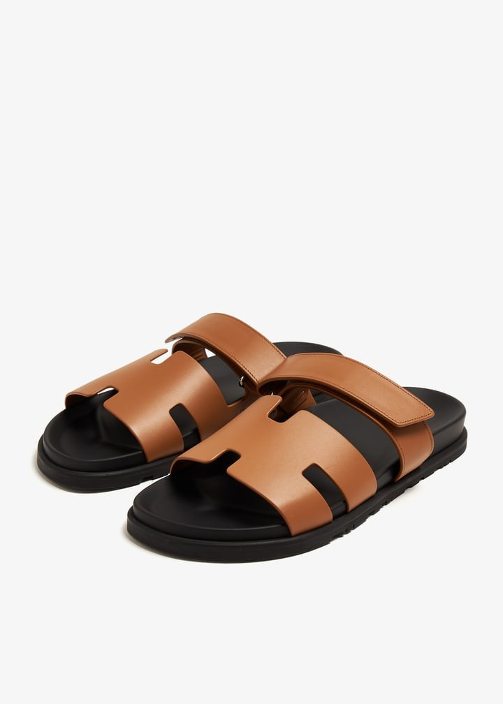 Hermes Chypre Sandals – Brown
