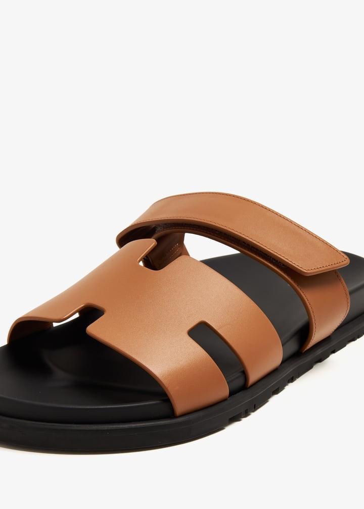 Hermes Chypre Sandals – Brown