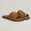 Hermes Men’s Izmir Sandals – Brown