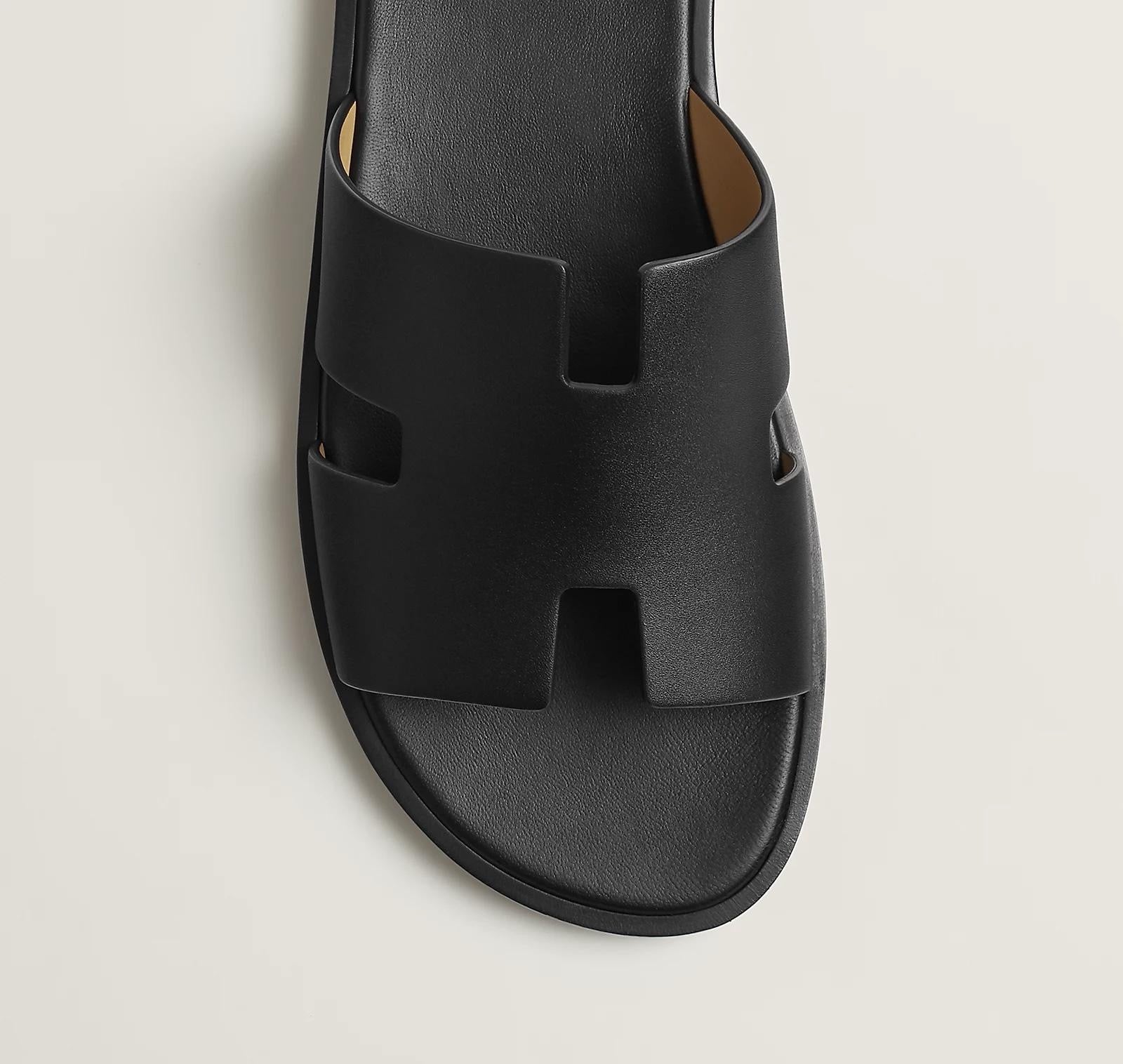 Hermes Men’s Izmir Sandals – Black