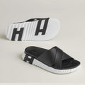 Hermes Men’s Infra Sandals – Black