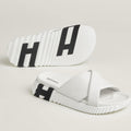 Hermes Men’s Infra Sandals – White