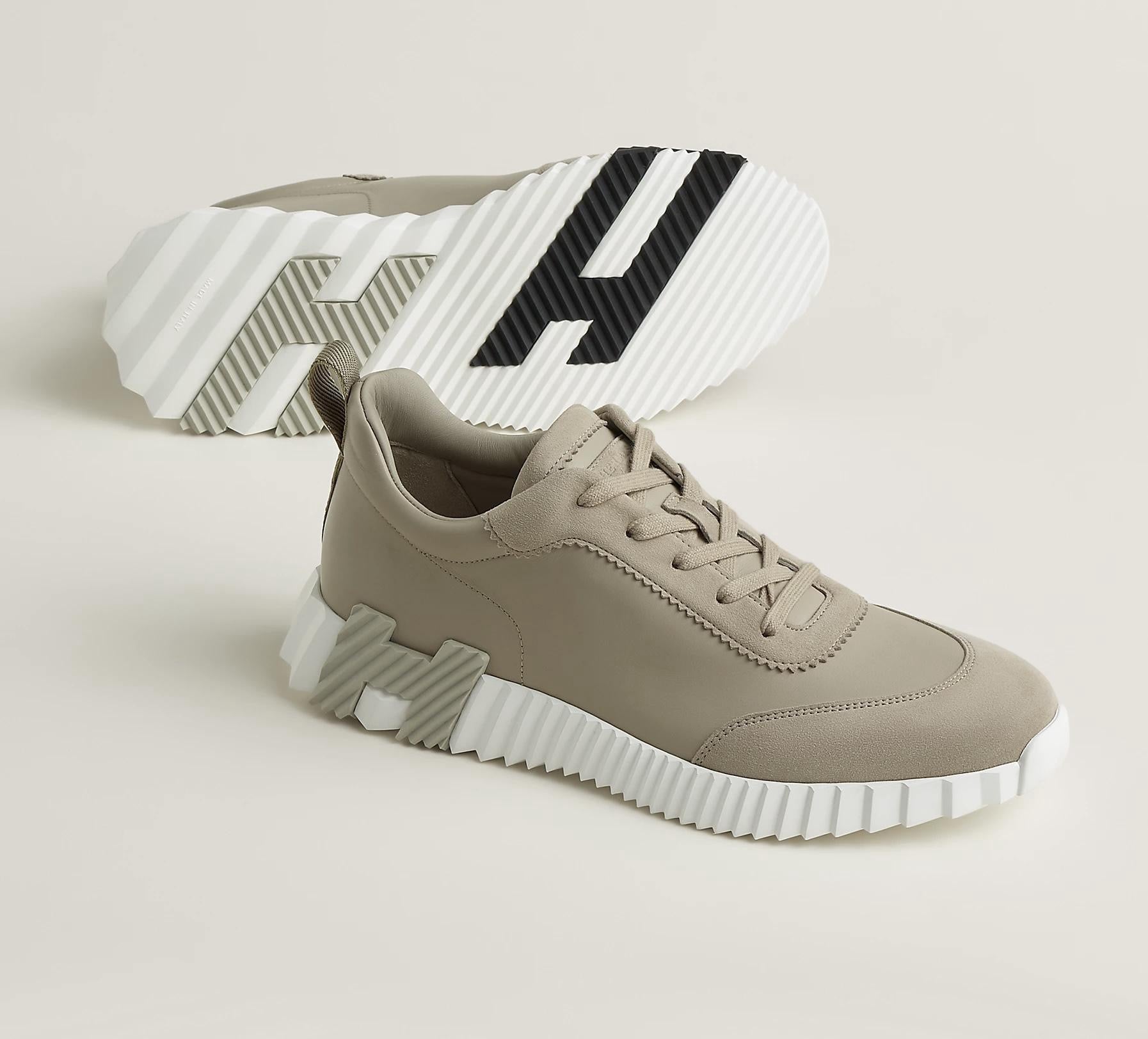 Hermes Bouncing Sneakers – Beige