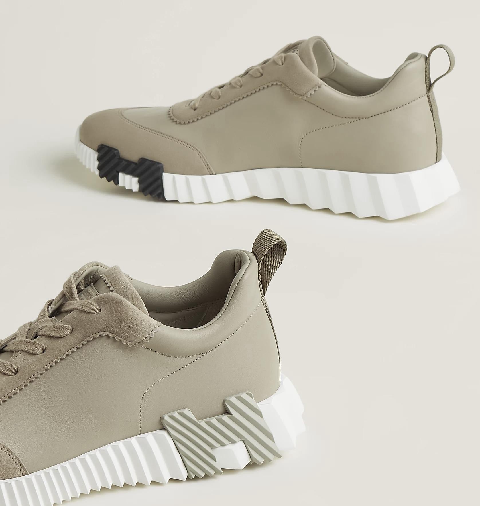 Hermes Bouncing Sneakers – Beige