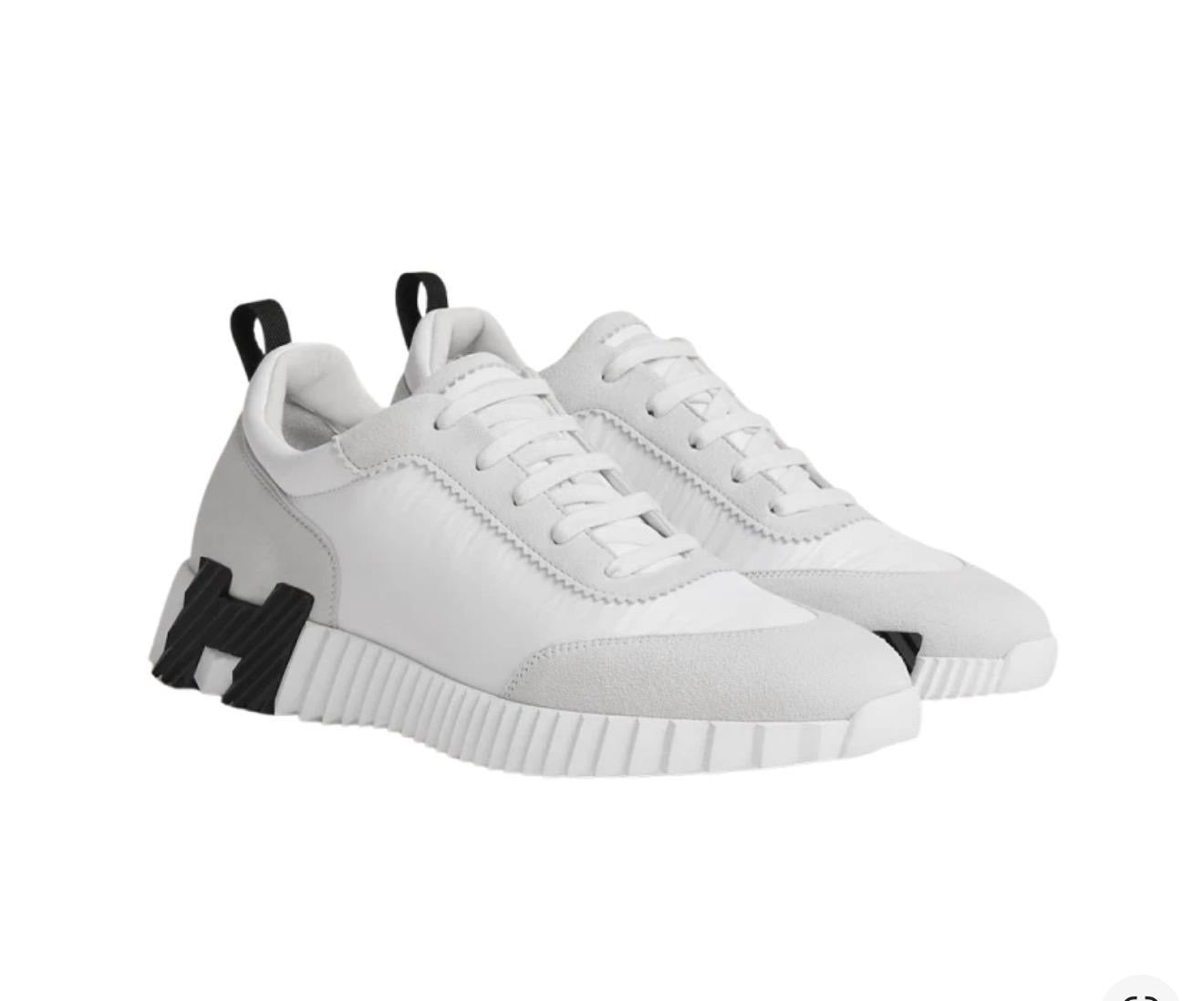 Hermes Bouncing Sneakers – White