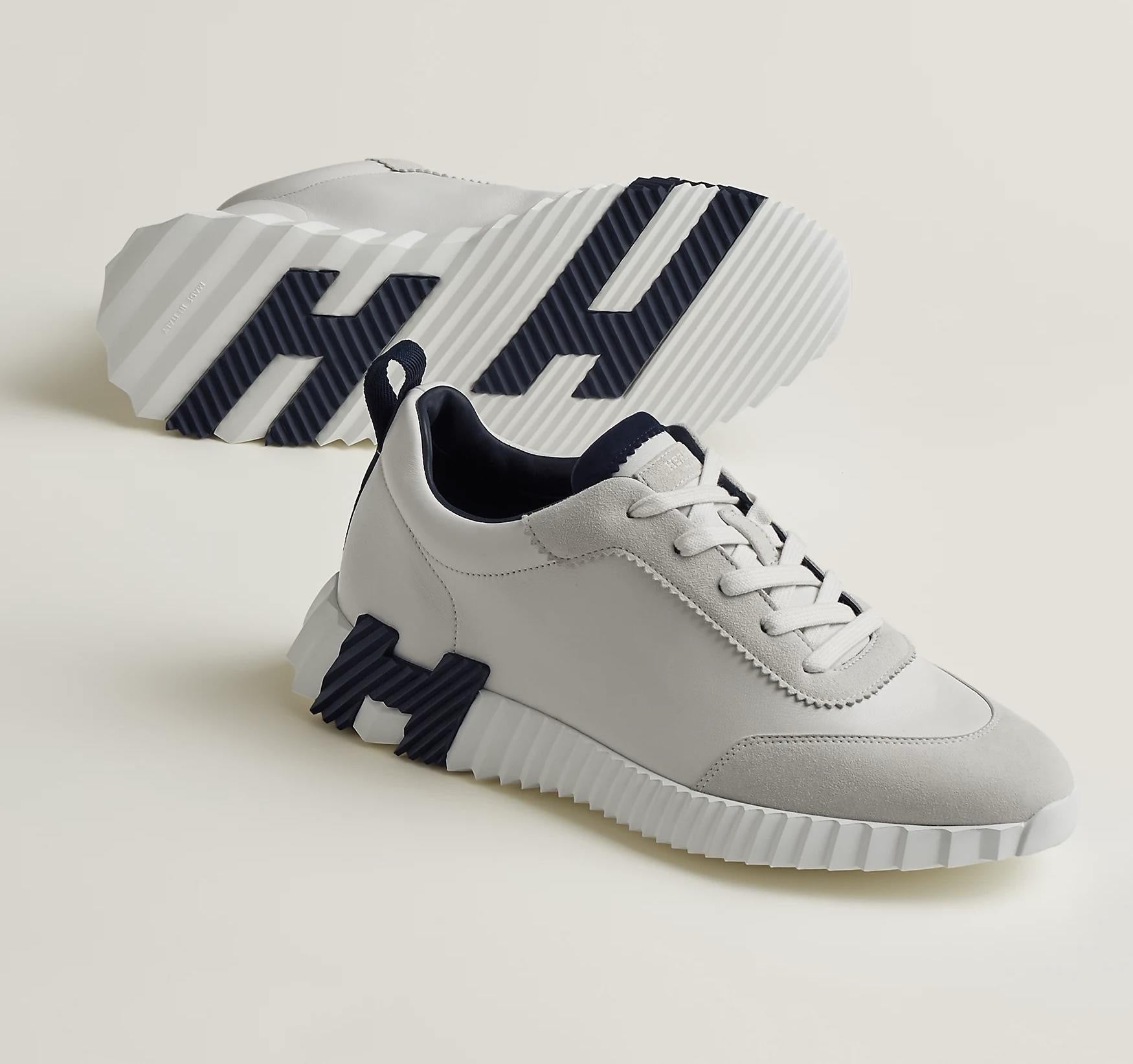 Hermes Bouncing Sneakers – White