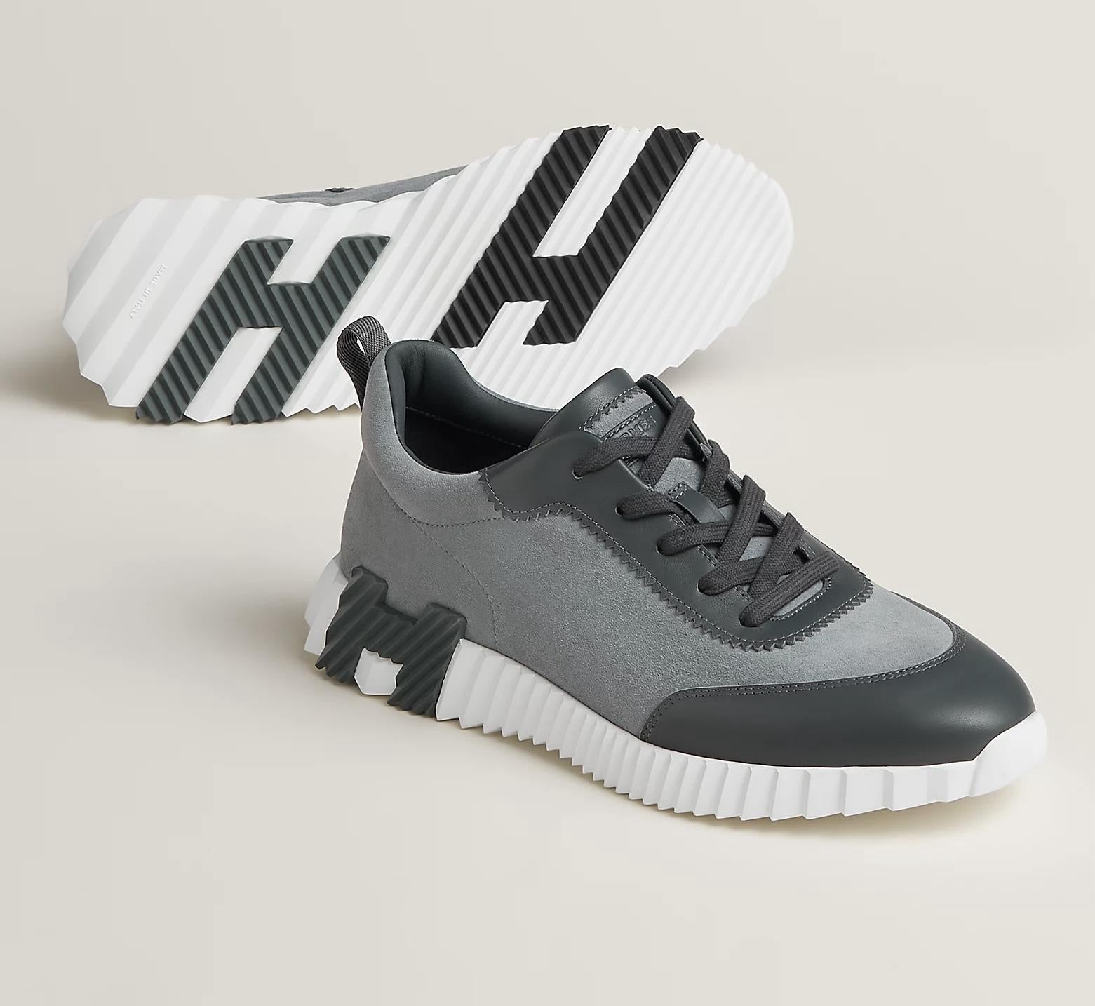 Hermes Bouncing Sneakers – Grey