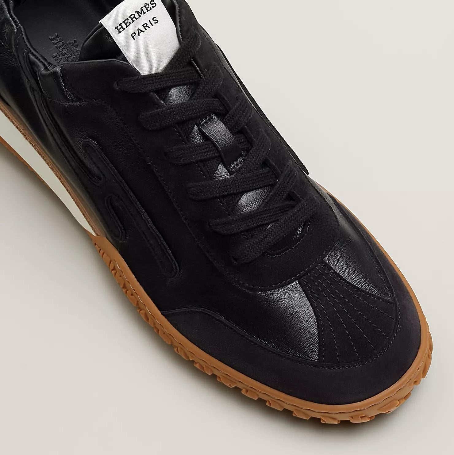 Hermes Men’s Jet Sneakers – Black