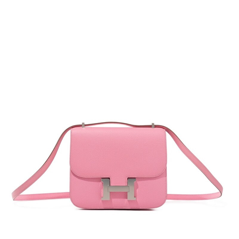 Hermes Women’s Confetti Espom Mini Constance 18 – Pink