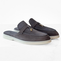 Loro Piana Women’s Summer Charms Walk Loafers – Grey