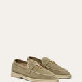 Loro Piana Women’s Summer Charms Walk Loafers – Green