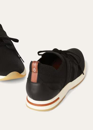 Loro Piana Women’s LP 360 Flexy Walk Sneakers – Black