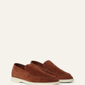 Loro Piana Men’s Summer Walk Loafers – Camel