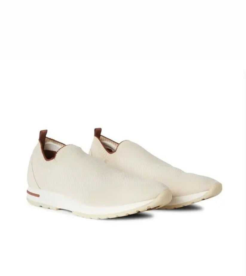 Loro Piana Men’s 360 LP Flexy Walk Sneakers – Beige