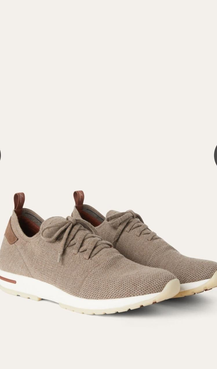 Loro Piana Men’s 360 LP Flexy Walk Sneakers – Brown