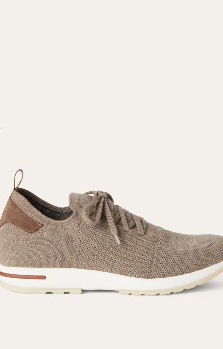 Loro Piana Men’s 360 LP Flexy Walk Sneakers – Brown