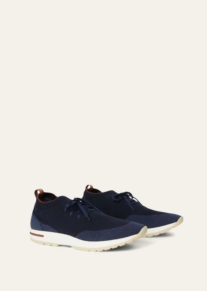 Loro Piana Men’s 360 LP Flexy Walk Sneakers – Dark Blue