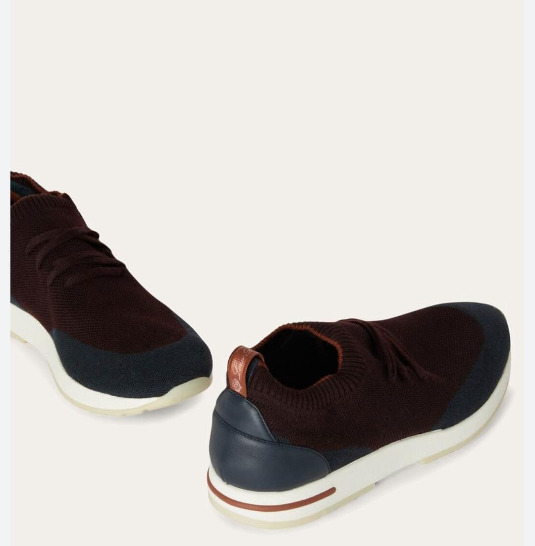 Loro Piana Men’s 360 LP Flexy Walk Sneakers – Coffee