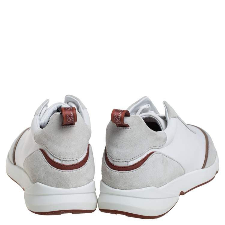 Loro Piana Men’s Modular Walk Sneakers – White