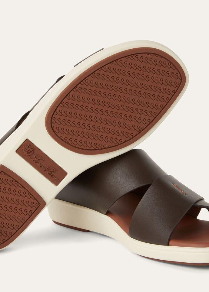 Loro Piana Men’s Palm Sandals – Brown