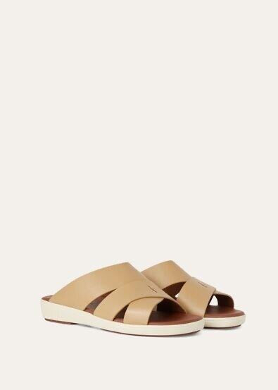 Loro Piana Men’s Palm Sandals – Beige