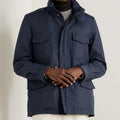 Loro Piana Men’s Natural Traveller Shell Jacket – Blue