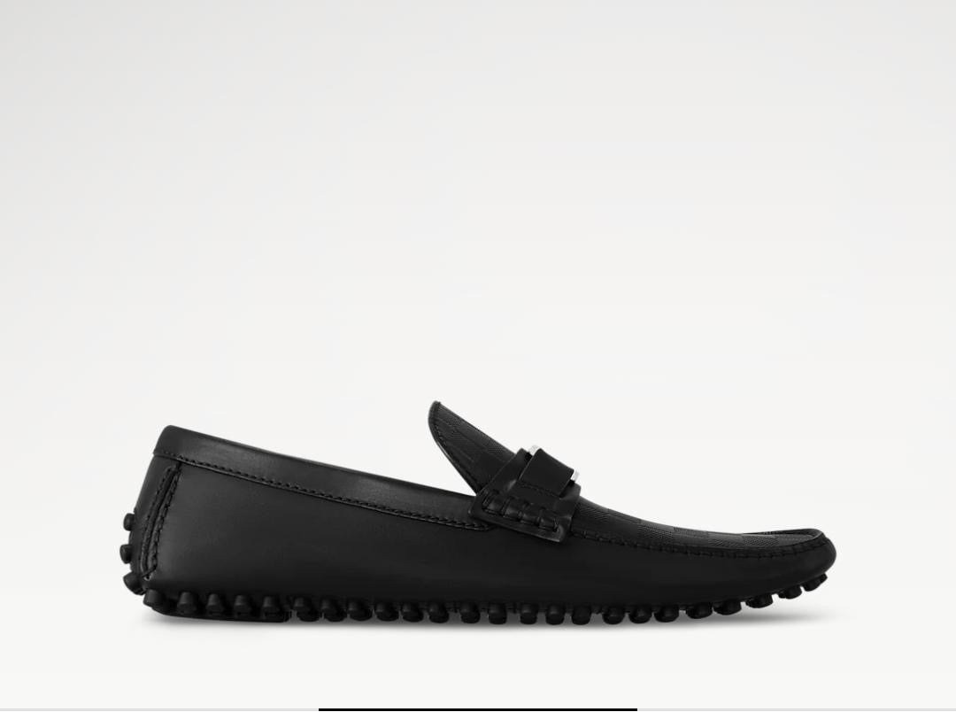 Louis Vuitton Men’s Monza Taiga Shoes – Black