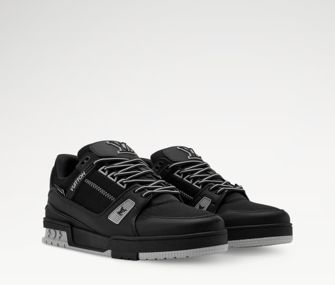 Louis Vuitton Men’s LV Trainer Sneakers – Black
