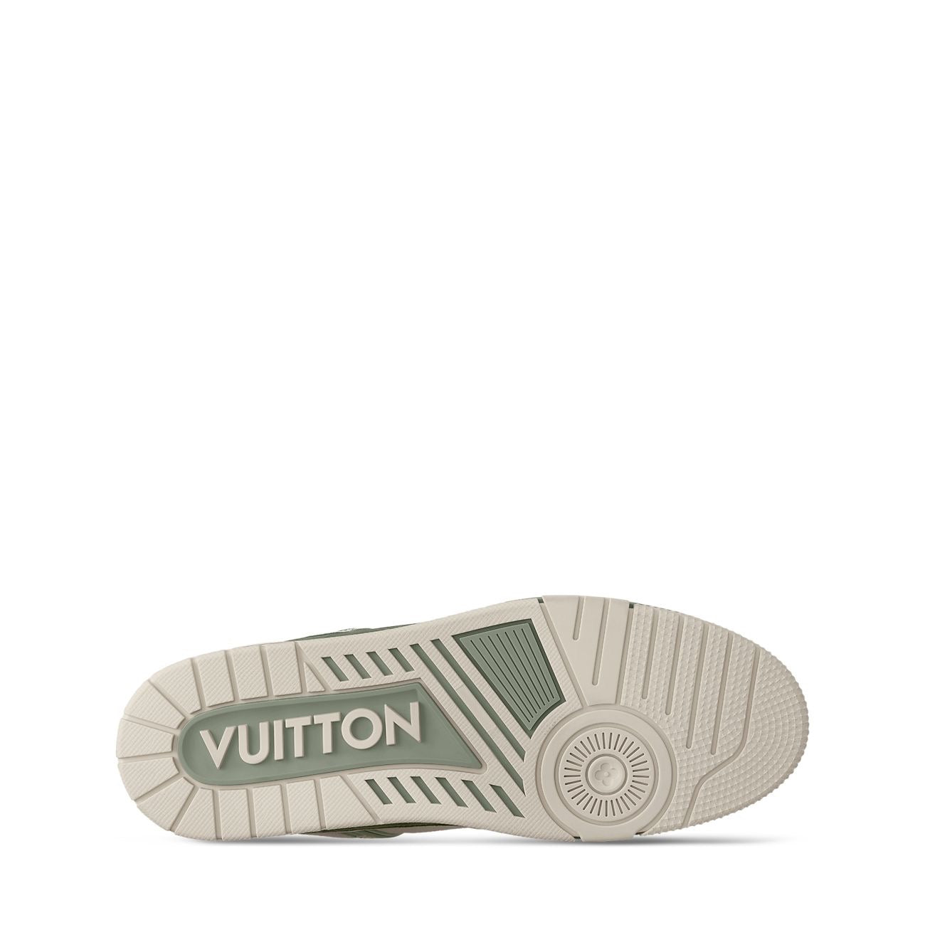 Louis Vuitton Men’s LV Trainer Sneakers – Green & White