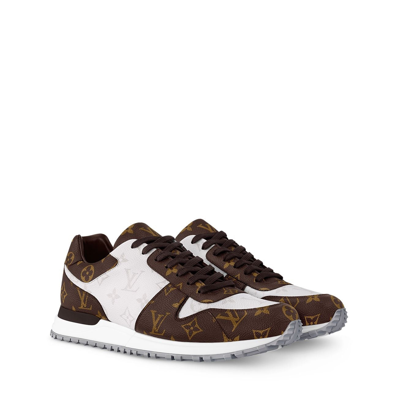Louis Vuitton Men’s LV Run Away Sneakers – Brown