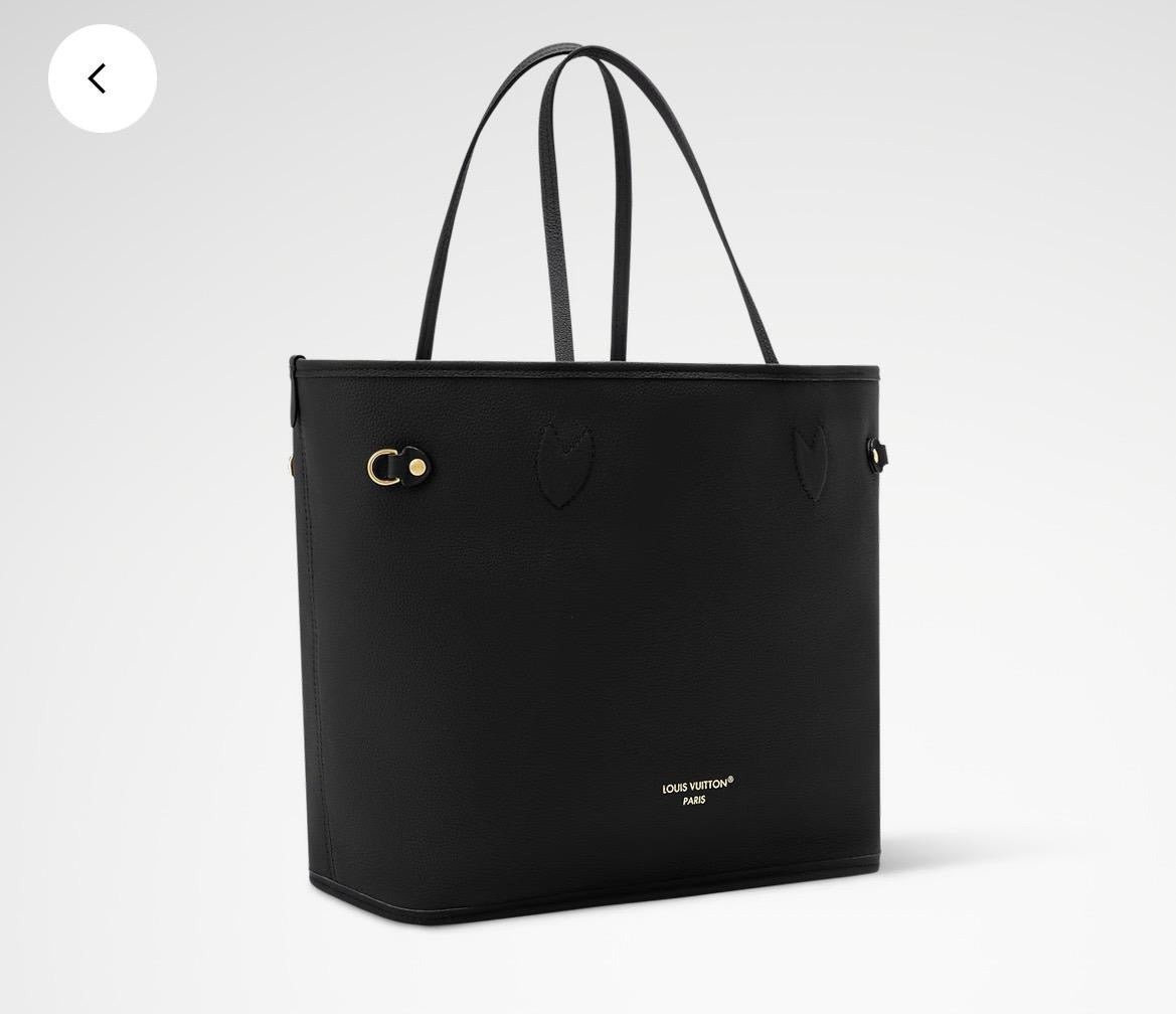 Louis Vuitton Women’s Neverfull Inside Out MM – Black