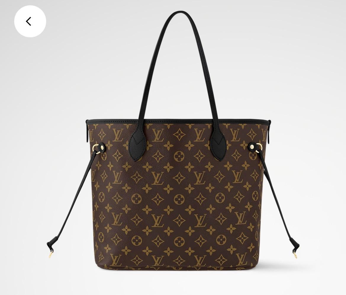 Louis Vuitton Women’s Neverfull Inside Out MM – Black