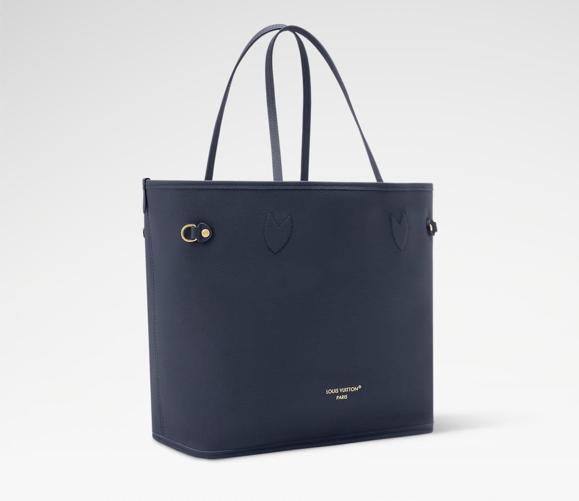 Louis Vuitton Women’s Neverfull Inside Out MM – Blue