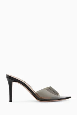 Gianvito Rossi Black Elle Heeled Sandals