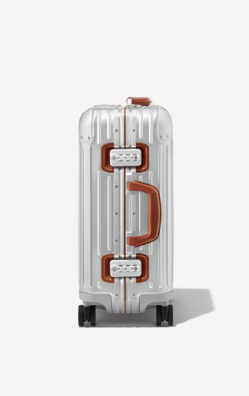 RIMOWA ORGINAL cabin Twist -silver /brown