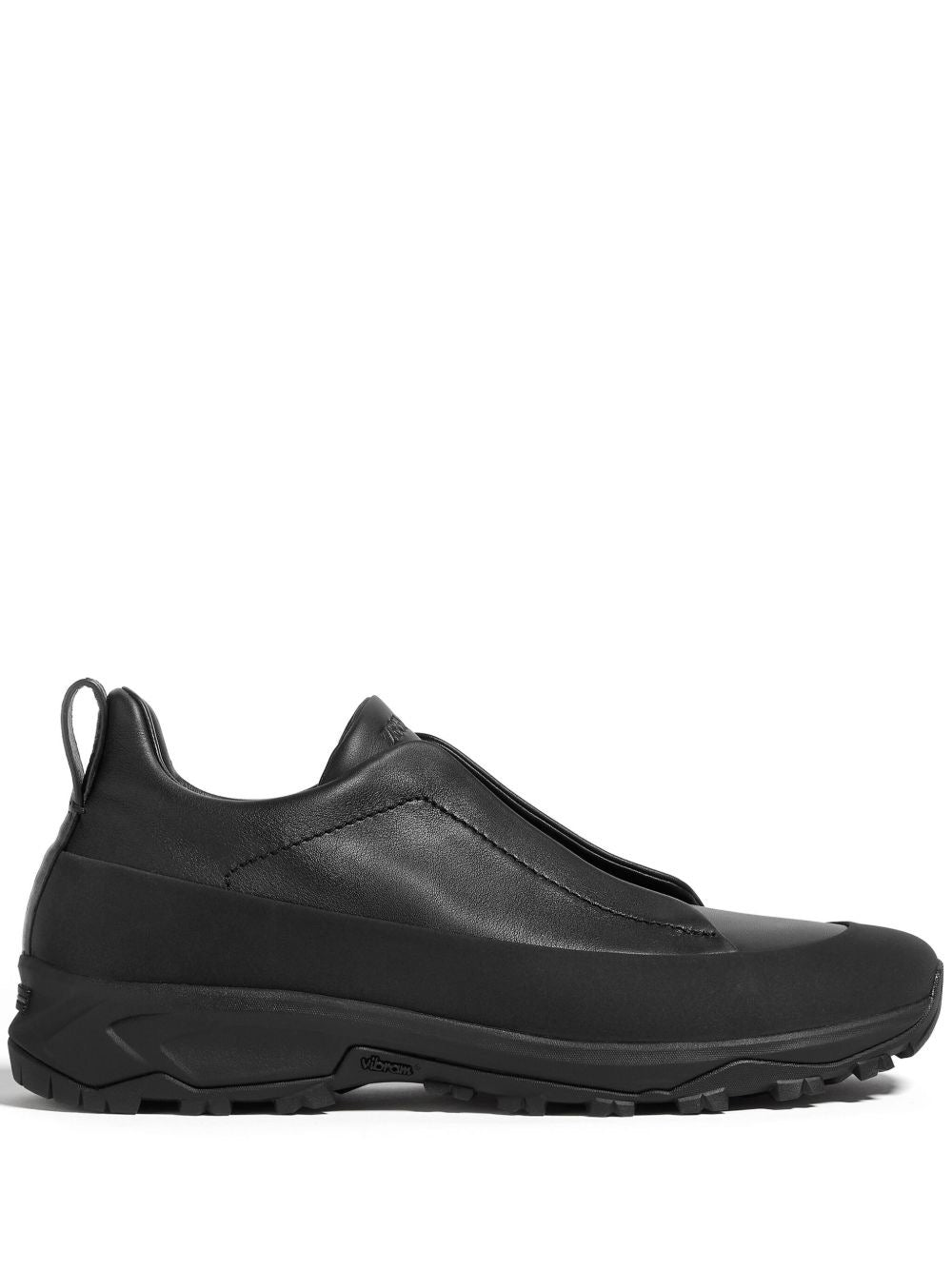 Zegna Men’s Triple Stitch Sneakers – Black